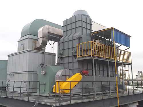 二室RTO蓄热式焚烧炉